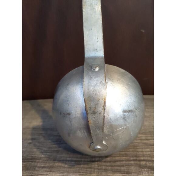 Large Stainless Steel Soup Ladle Commercial Heavy Chef 4" scoop 16" France Made - Picture 7 of 7